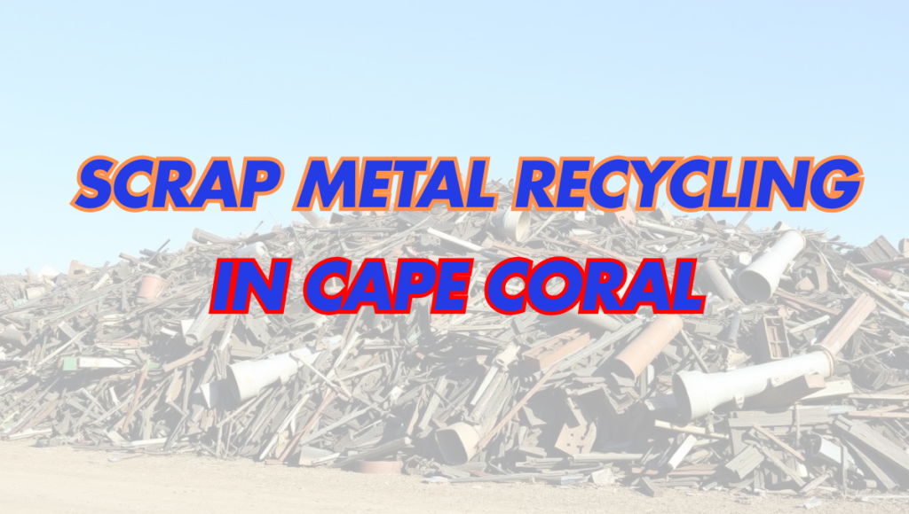 Scrap metal recycling